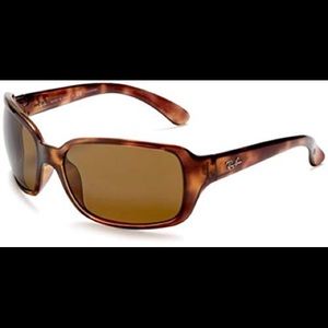 EUC Ray Ban RB4068 Brown Tortoise Polarized